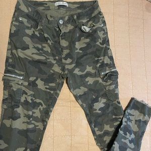 Camo jeans